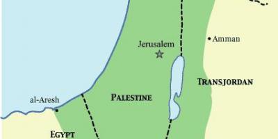 地图上的犹太复国主义